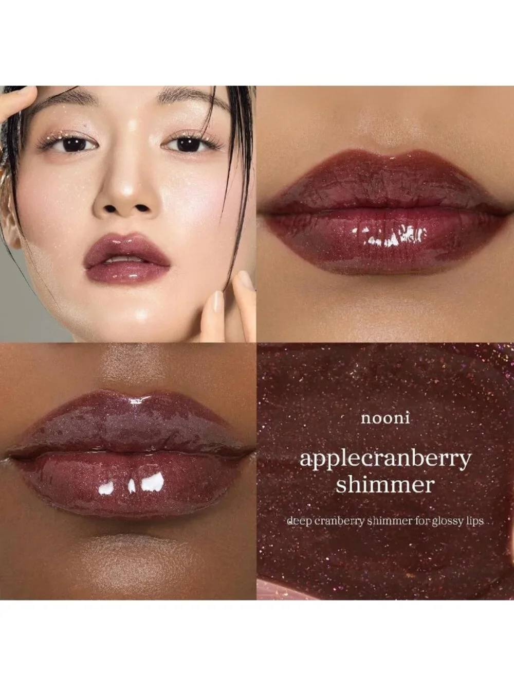 Tinted Plumping Lip Oil Set - 5 Holiday Shades for Moisturizing Lips